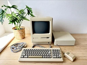 Vintage Apple Macintosh Plus 1984 - Afbeelding 1 van 7