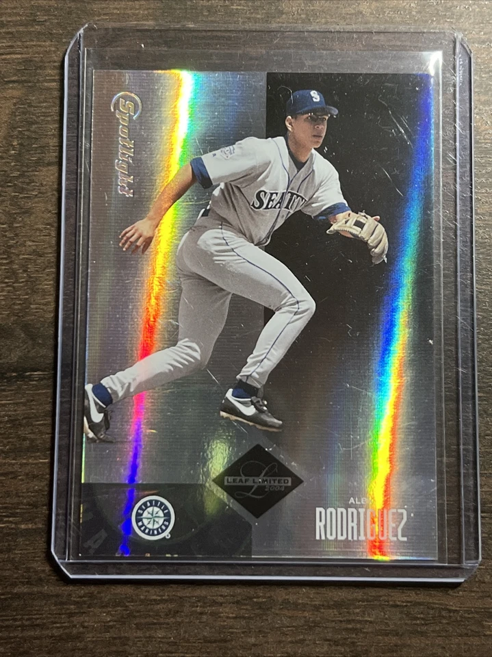 2004 Leaf Limited Spotlight Silver /50 Alex Rodriguez A-Rod Yankees Legend! #187 - Image 1 of 2