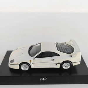 KYOSHO 1:64 Ferrari Minicar Collection VII FERRARI F40 WHITE - Picture 1 of 3