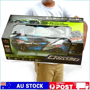 RC 1/10 Remote Control High Speed New Drift Racing Car Kids fast race RTR Toy 🏁 - Picture 1 of 7