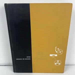 Vector Mechanics For Engineers Statics And Dynamics By Beer & Johnston 1962 HC - Picture 1 of 20