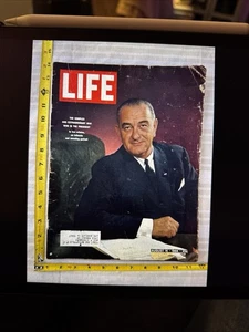Vintage Life Magazine August 14 1964 Lyndon B Johnson - Picture 1 of 1
