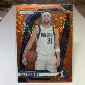 2024-25 Panini Prizm - #107 Klay Thompson Fast Break Orange 125/125! Last Print - Bild 1 von 2