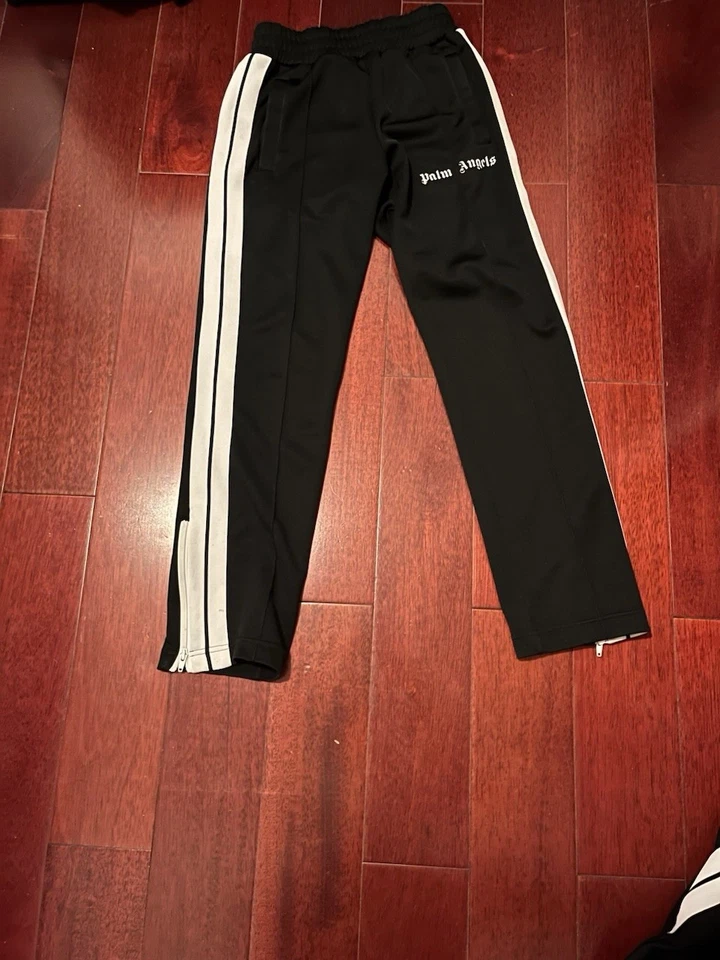 AUTÊNTICA CALÇA DE ATLETISMO PALM ANGELS preta (masculina XS) **DM ANTES DE COMPRAR** - Imagem 1 de 4