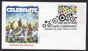 2020 LET'S CELEBRATE (Scott 5434) PL# Single- PANDA Pictorial FDC TC973 - Picture 1 of 1