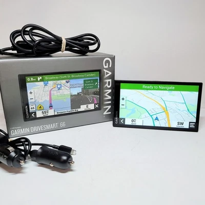 Garmin DriveSmart 66 Auto GPS Navigator 6" Touch Screen Bluetooth Wi-Fi Alexa - Image 1 of 4