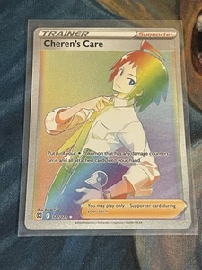 Cheren's Care (Secret) 177/172 Swsh09: Brilliant Stars Holo - Picture 1 of 2