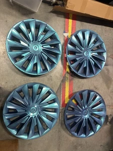Tesla 2020-2024 Model Y Custom Wheel Cover Hubcap 4PC 19” Blade color Changing - Picture 1 of 6