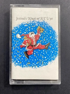 ALBANIA RARE CASSETE WITH ALBANIAN LIGHT SONGS-FESTIVALI I KENGES 1990 COMMUNISM - Image 1 of 4