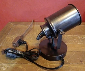 Catalina Modern Spotlight Desk or Wall mount Lamp, Bronze Oil Rubbed, 6.25" - Picture 1 of 8