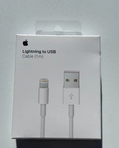 Cable Adaptador Apple A1480 Lightning a USB (1m) MD818AM/A - Nuevo Paquete Sellado - Imagen 1 de 4