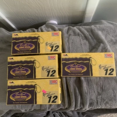 (1) RYAN NEWMAN 2006 WHITE PEARL FINISH #12 CROWN ROYAL IROC FIREBIRD /150 READ - Image 1 of 4