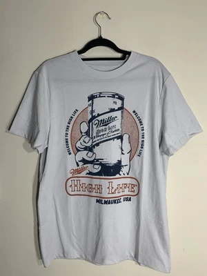 Camiseta Miller High Life Gráfica Cerveza M Estilo Vintage Camiseta Champagne of Cervezas Foto 1 de 4