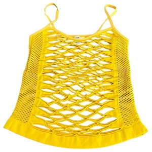 Ropa de Baile Balera Dorado Tejido Abierto Tejido Tejido Top de Baile Nuevo en Paquete Mujer OS Red - Imagen 1 de 5