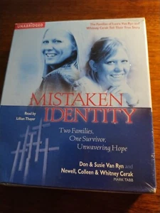 Mistaken Identity Audio CD Unabridged Don & Susie Van Ryn Cerak - Picture 1 of 2