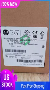 Allen-Bradley PowerFlex 525 2.2kW 3Hp AC Drive AB 25B-D6P0N104 New Sealed - Picture 1 of 4