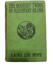 Vtg The Bobbsey Twins On Blueberry Island Laura L Hope 1917 HC Grosset & Dunlap - Bild 1 von 8