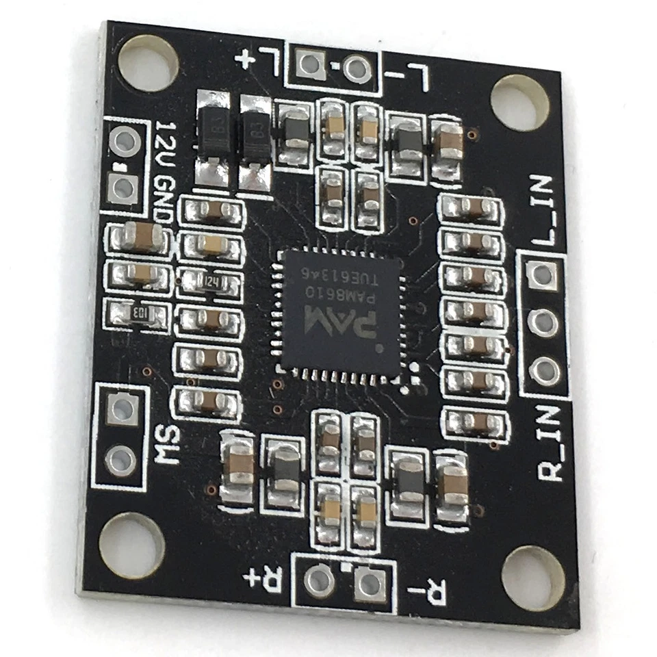PAM8610 2X15W Amplifier Board Digital Two-channel Stereo Power Audio Home Car - Image 1 of 4