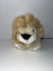 Vintage Puffkins Lancaster Lion Swibco Plush Stuffed Animal Grumpy Lion Cute - Picture 1 of 7