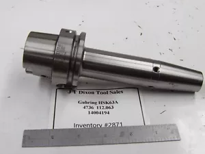 Guhring HSK63A 12mm Schaftfräserhalter GM300 4736 112.063 Inv#2871 - Bild 1 von 2