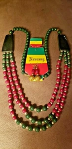 Collar y pendientes Navrang multicolor joyería de moda  - Imagen 1 de 11