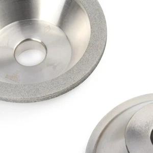 Smerigliatrice diamante resina 4" tazza 80-600 taglierina carburo grana affilatrice - Foto 1 di 21
