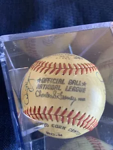 Joe Torre autographed New York Mets Team autographed MLB ball - Picture 1 of 12