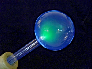 HF Verstärker Chakren-Elektrode grün Xe high frequency violet ray Lutz Neumann - Bild 1 von 9