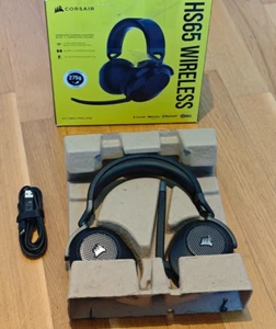 Corsair HS65 RGB wireless +++ OHNE DONGLE / BESCHÄDIGT / SONST 1A FUNKTION +++ - Bild 1 von 6