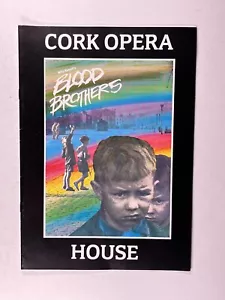 Blood Brothers Program Willy Russell's cork House Theatre Original Souvenir - Picture 1 of 13