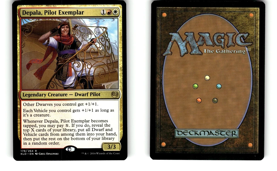 MTG Kaladesh Depala, Pilot Exemplar KLD 178/264 R NM/MT - Image 1 of 1