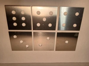 CodyCo Aluminum 1/8" .125 5052 6 Pieces 3" x 3" Die Cube Welding Practice Kit - Picture 1 of 12
