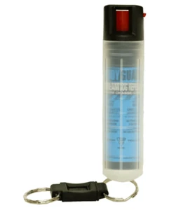 Dog & Coyote Spray - Strongest in Canada w/Quick Release Double Keyring Keychain - Photo 1 sur 3