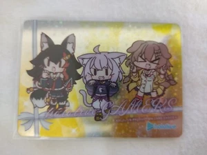 hololive GAMERS chocolate card Mio Okayu Korone - Picture 1 of 3
