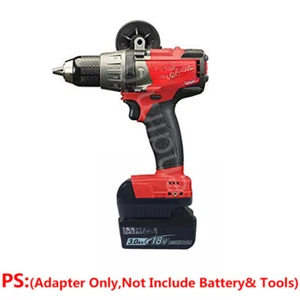 1 Adaptador para Makita 18V Serie BL18-B Batería a Alimentación para Herramientas Milwaukee M18 - Imagen 1 de 3
