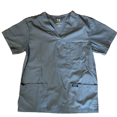 Blusa Médica Dagacci - Talla XS - Mujer - Gris Gris Foto 1 de 4