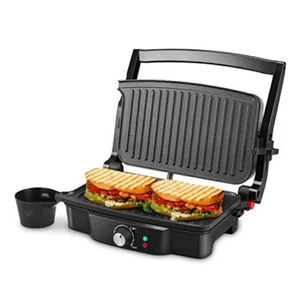 Panini Maker, 2 Slice Panini Press Grill, Sandwich Maker Non-Stick Coated - Picture 1 of 7