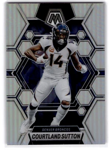 2023 Panini Mosaic Courtland Sutton Silver Prizm Broncos #67 - Picture 1 of 2