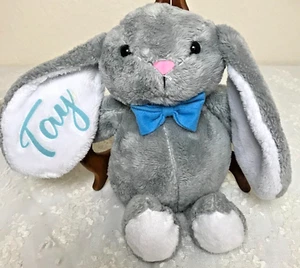 Corbata de moño azul muy suave Tay felpa conejo conejo de 11 - Imagen 1 de 5