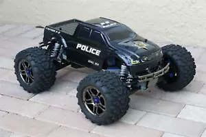 Custom Body Police Sheriff Truck Style for Traxxas T / E Maxx Shell Cover E-Maxx - Picture 1 of 6