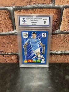 2019 Panini Adrenalyn XL Phil Foden Diamond - Graded MGC 8 - Bild 1 von 3