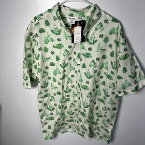 Uscape Apparel Notre Dame Fighting Irish Button Down Shirt Sleeve XL New - Picture 1 of 5