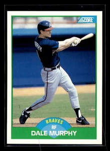 1989 Score Baseball #30 Dale Murphy Mint+ Atlanta Braves QTY Available - Bild 1 von 2