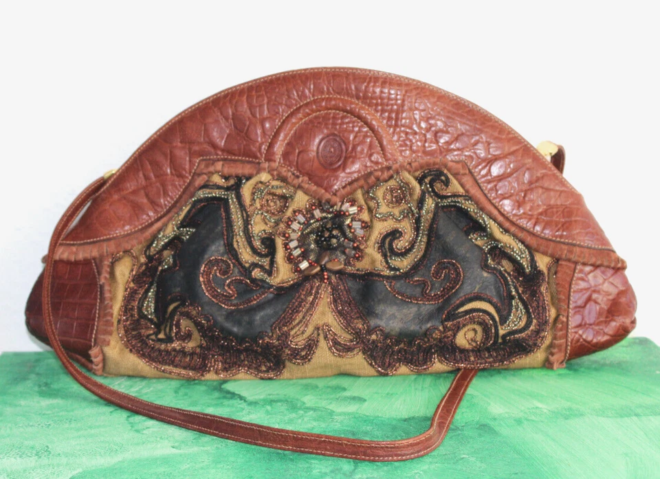 Sehr seltene original Gianfranco Lotti Umhängetasche aus den 70er Jahren - Bild 1 von 4