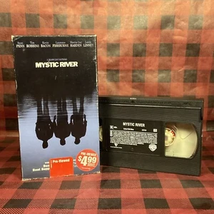 Mystic River (VHS, 2003) Blockbuster Sean Penn Kevin Bacon Laura Linney - Picture 1 of 6