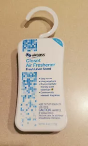 Aire ambientador de lino fresco airBoss 4 oz. (NUEVO) - Imagen 1 de 5