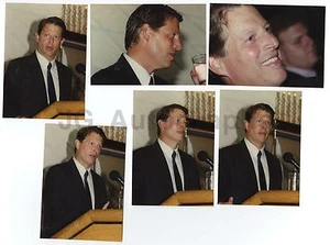 Al Gore - 6 Vintage Candid Photographs by Peter Warrack - Previously Unpublished - Picture 1 of 1