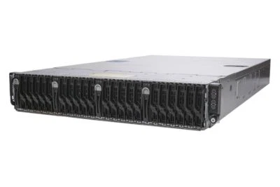 Dell PowerEdge C6220 4 x Node Server 8 x E5-2620 6-Core 128GB RAM 8 x 1TB RAID - Image 1 of 2