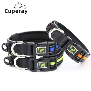 COLLIER POUR CHIEN HAUTE QUALITÉ MAILLE RESPIRANTE & RÉFLÉCHISSANTE TAILLE CHOIX - Bild 1 von 14