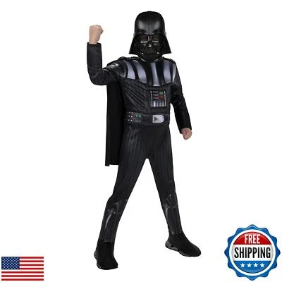 Star Wars Darth Vader Official Youth Halloween Costume - Premium Quality Padd - Image 1 of 4